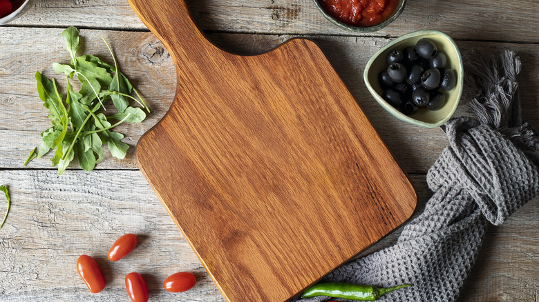 wooden cutting board