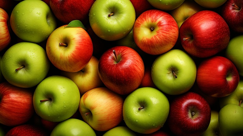 variety of apples