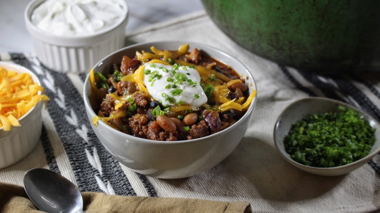 bowl of chili