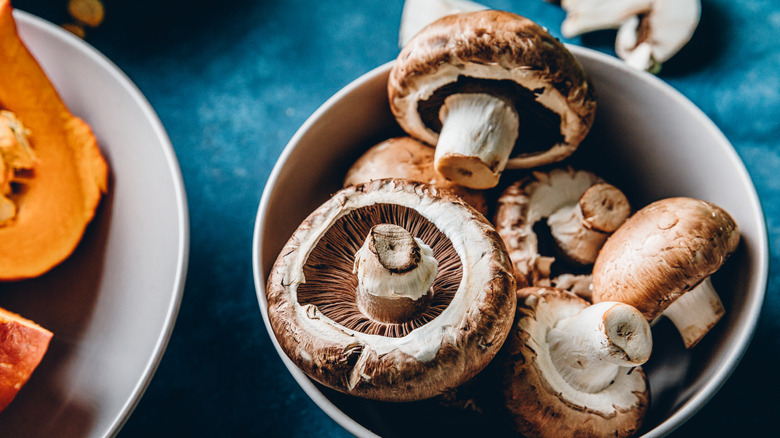 bowl of mushrooms