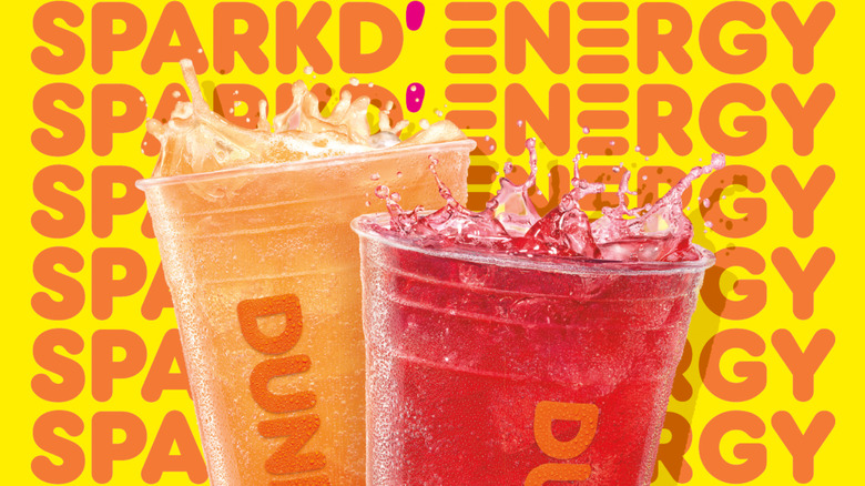 Dunkin Donuts SPARKD' Energy drinks