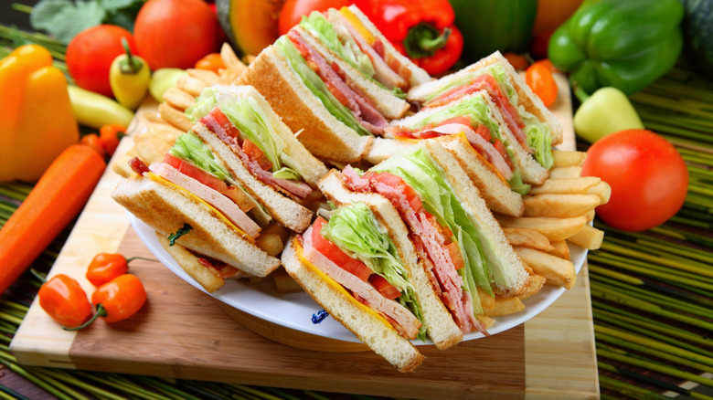 A club sandwich.