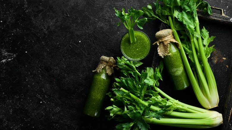 Celery and celery juice