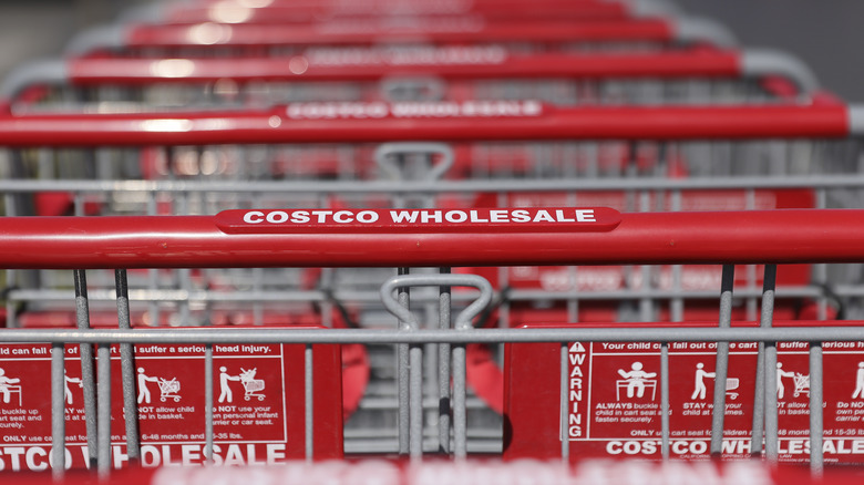 Costco shopping carts