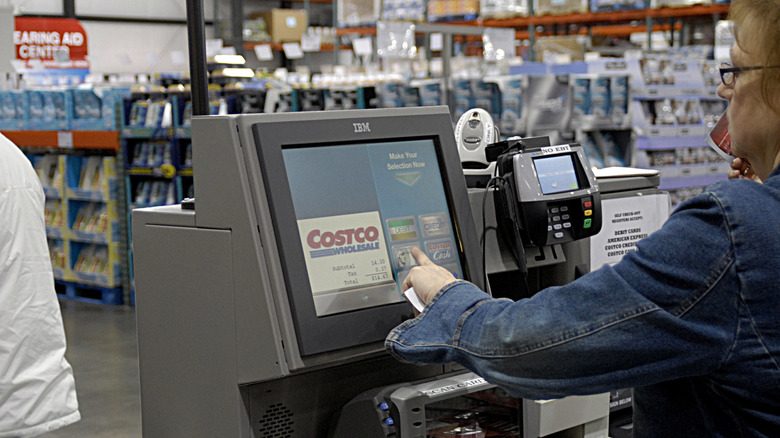 Costco cash register