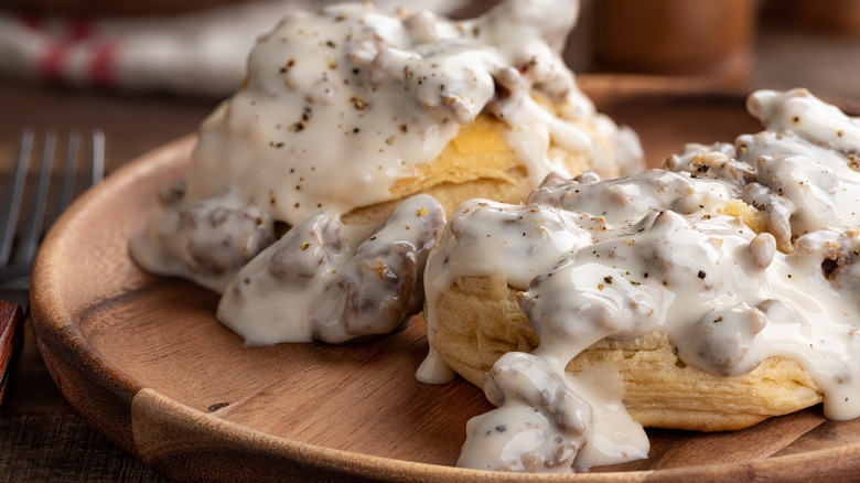 Biscuits and gravy