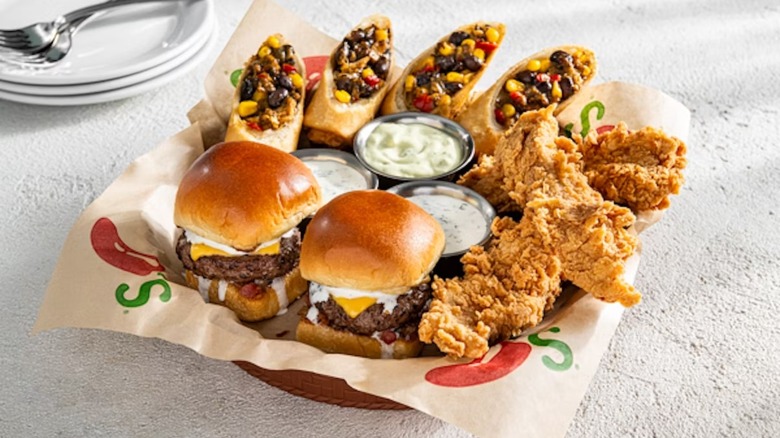 Chili's Triple Dipper Appetizer