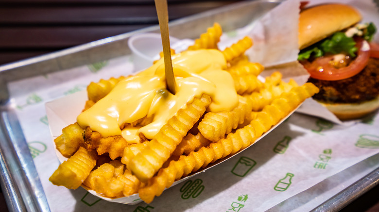 Shake Shack cheese fries