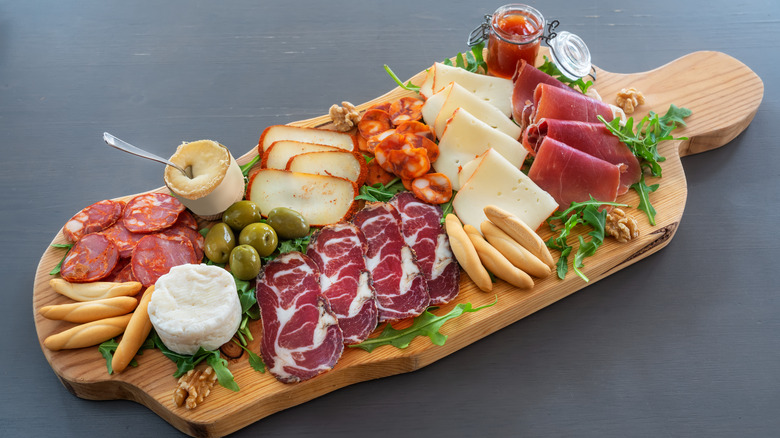 charcuterie board