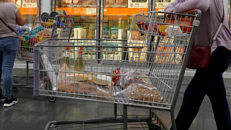 Costco frozen foods section