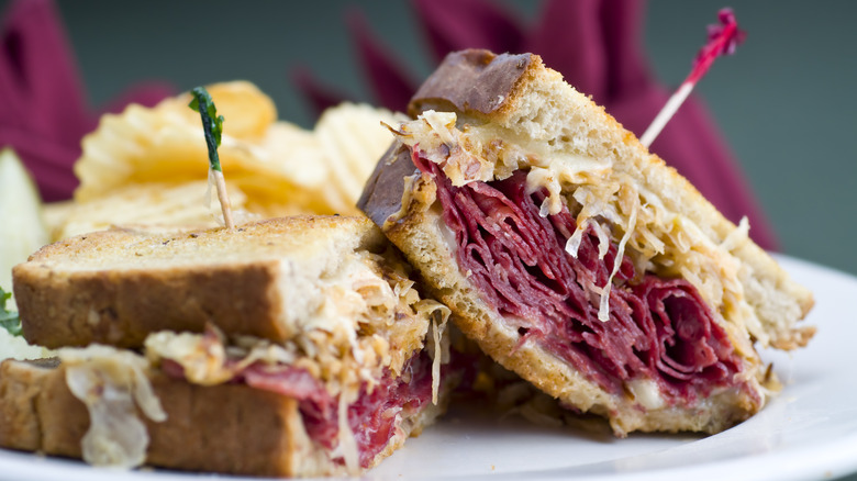 Reuben sandwich