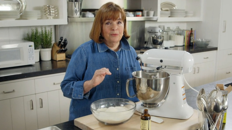 Ina Garten in kitchen