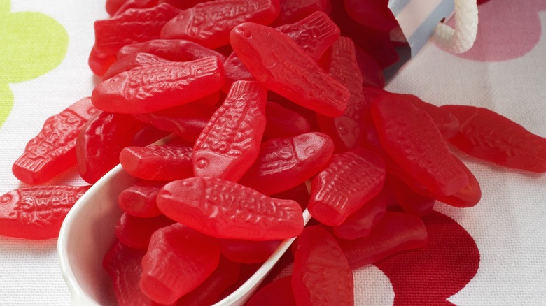 Swedish fish candies