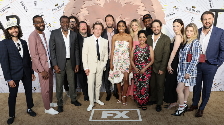 "The Bear" cast at season 3 premiere