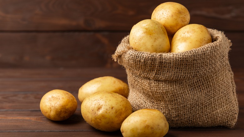 Bag of potatoes