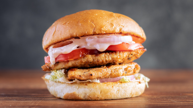 grilled chicken sandwich