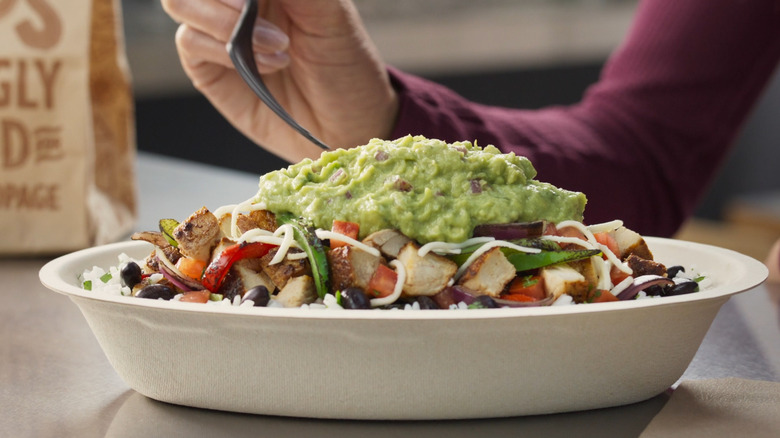 Chipotle burrito bowl