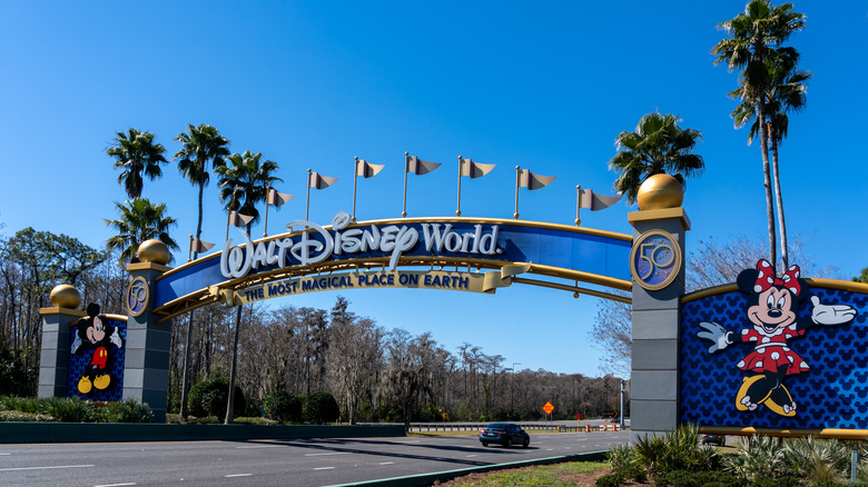 Walt Disney World entrance