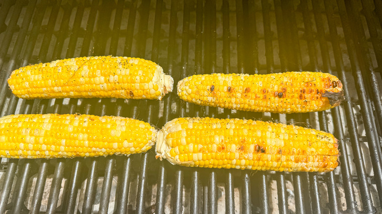 corn on the grill