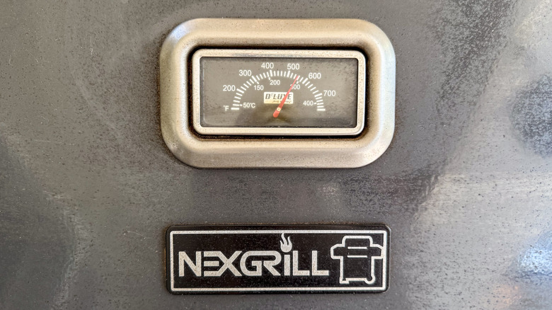 Gas grill preheated to medium-high heat